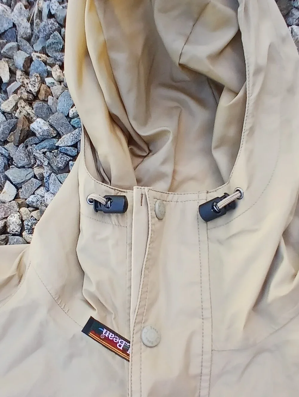 Vintage L.L. Bean Hooded GORETEX Raincoat .  XL Reg.